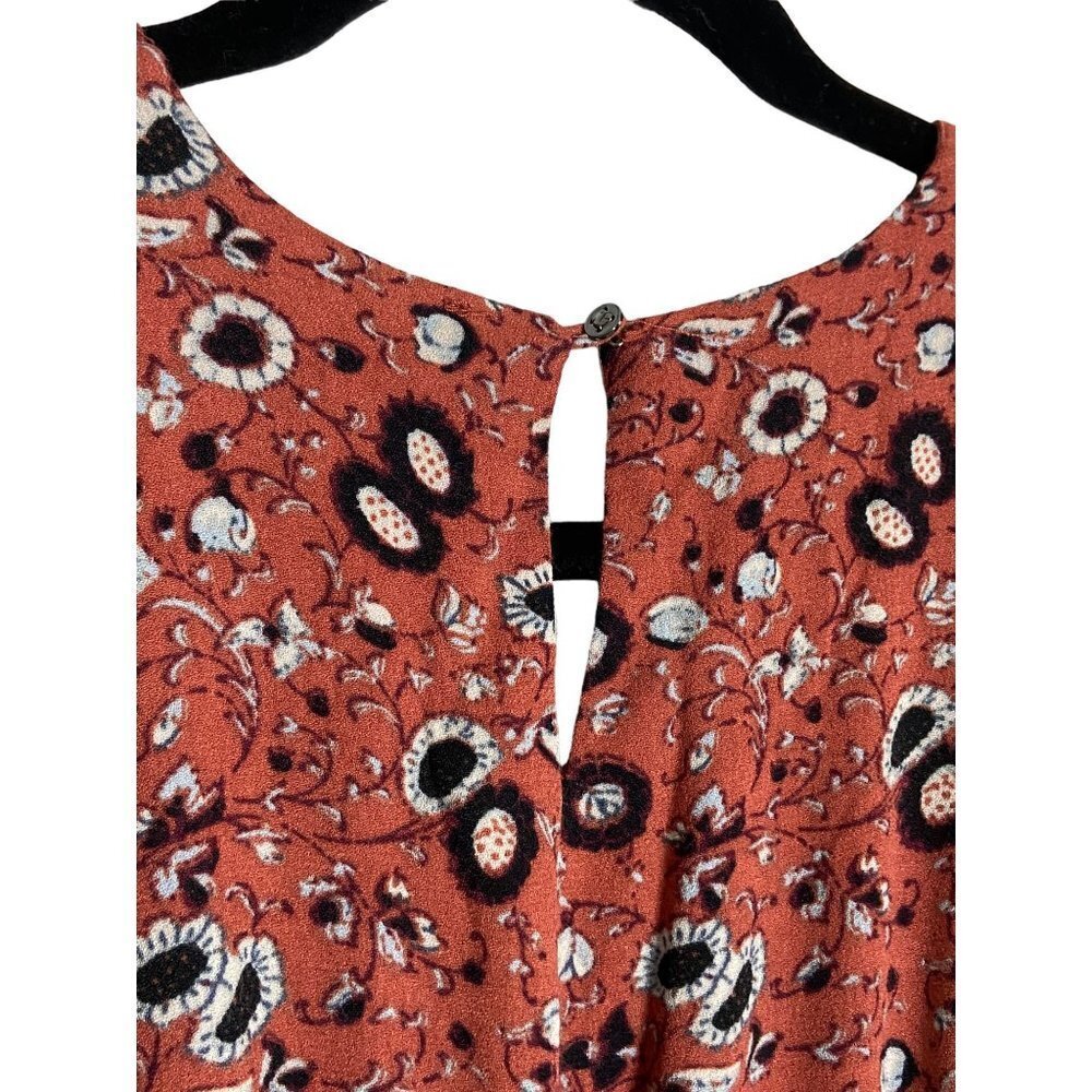 Free People Some Like it Hot Jumpsuit Rust Combo-sz approx. 8 - Picture 9 of 13